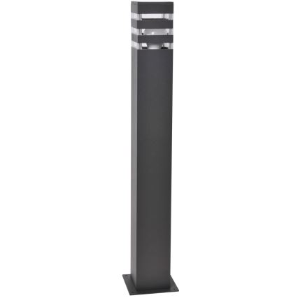 LED RGBW zunanja svetilka TEKSAS z nastavljivo svetlostjo 1xE27/12W/230V 2700-6500K Wi-Fi 74 cm IP44 antracit