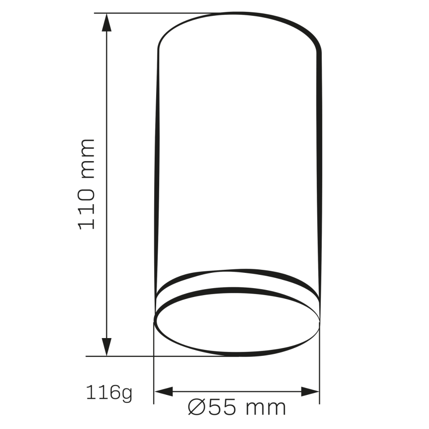 LED RGBW zatemnjivo kopalniško točkovno svetilo TURYN 1xGU10/4,8W/230V 3000K IP44 črna + daljinski upravljalnik