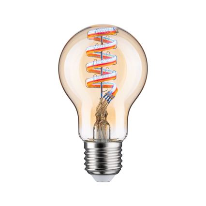 LED RGBW zatemnljiva žarnica FILAMENT E27/6,3W/230V 2200-6500K - Paulmann 29156