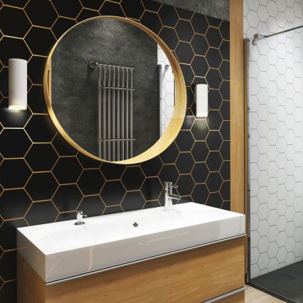 LED RGBW zatemnljivo kopalniško stensko svetilo TURYN 1xGU10/6,5W/230V 2700-6500K Wi-Fi IP44 bela