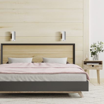 LED RGBW zatemnljivo kopalniško stensko svetilo TURYN 1xGU10/6W/230V 3000K Wi-Fi IP44 bela