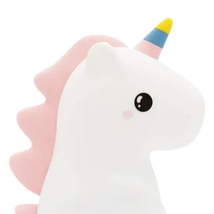 LED RGBW polnilna otroška nočna lučka na dotik, z nastavljivo svetlostjo UNICORN LED/1W/5V 1200 mAh