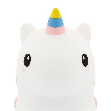 LED RGBW polnilna otroška nočna lučka na dotik, z nastavljivo svetlostjo UNICORN LED/1W/5V 1200 mAh