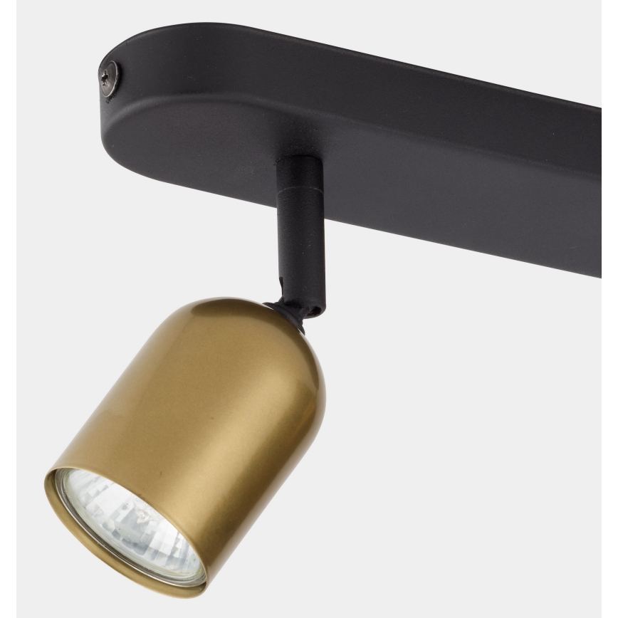 LED RGBW zatemnljivo točkovno svetilo TOP 2xGU10/6,5W/230V 2700-6500K zlata/črna