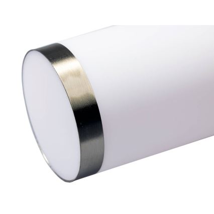 LED RGBW zatemnjivo zunanje stensko svetilo LIVIA 1xE27/6,5W/230V 2700-6500K Wi-Fi IP44 srebrno