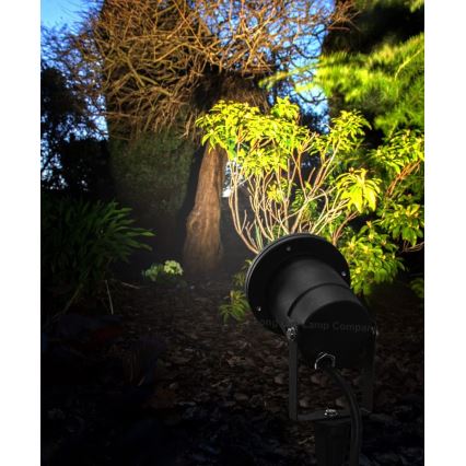 LED RGBW zunanja svetilka z možnostjo zatemnitve BLAKE 1xGU10/6W/230V IP65 + daljinski upravljalnik