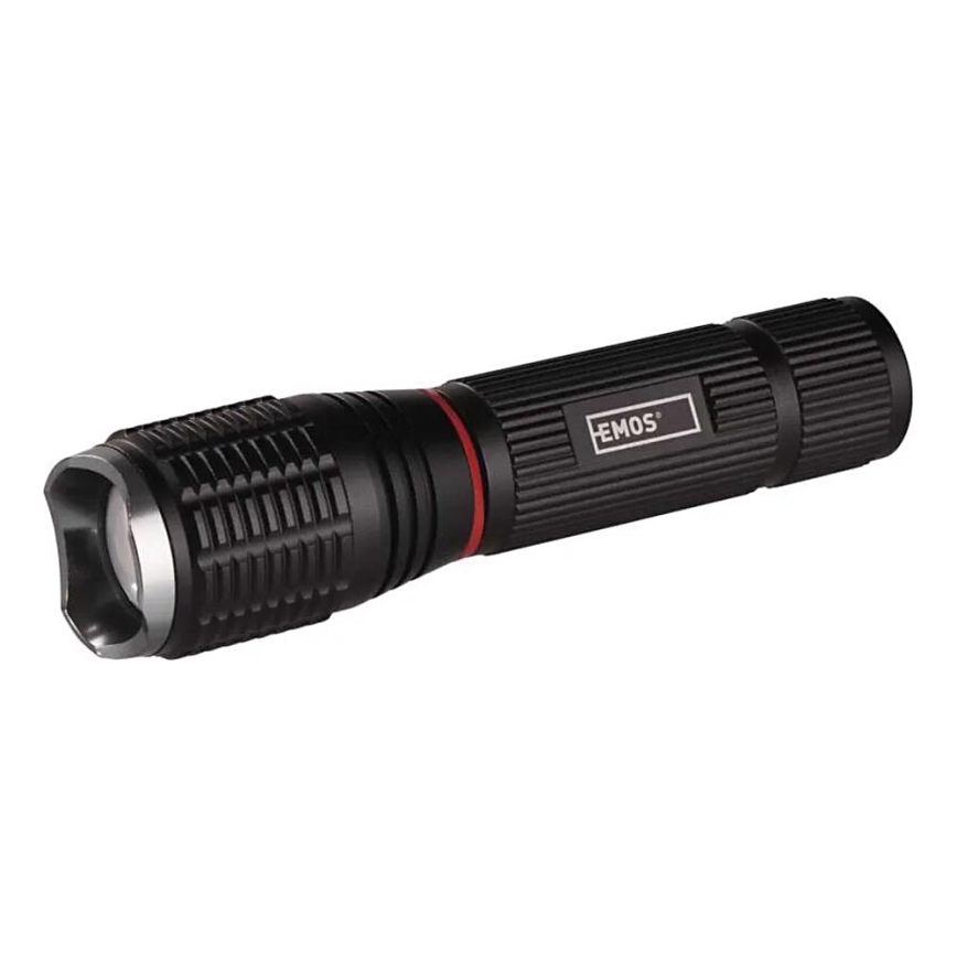 LED ročna svetilka 2v1 COB LED/3xAAA