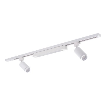 LED Severno svetilo v tirnem sistemu TRACER 2xGU10/10W/230V + LED/20W 1 m bela
