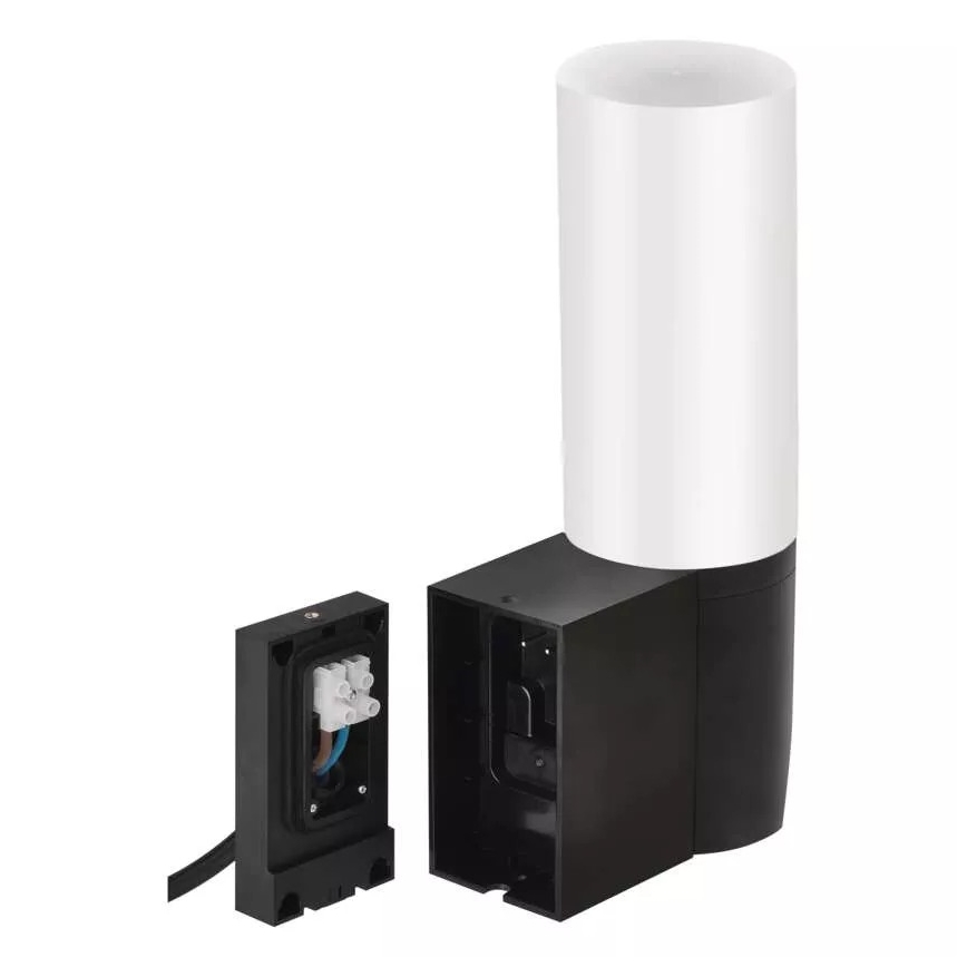 LED Smart zunanja kamera z lučko GoSmart LED/12W/230V IP65 Wi-Fi Tuya črna