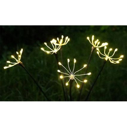 LED solarna dekorativna svetilka s senzorjem LED/1,2V 3000K 73 cm 600 mAh IP44