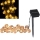 LED Solarna dekorativna veriga BUBBLE GLASS 20xLED/8 funkcij 4,85 m 600 mAh IP44 topla bela