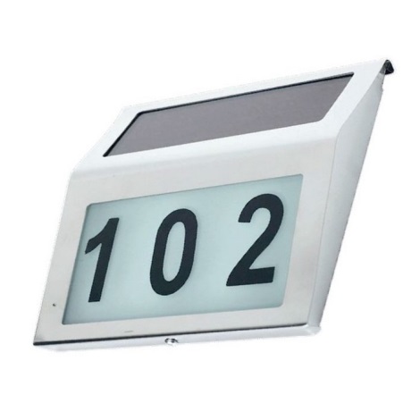 LED Solarna hišna številka 1,2V IP44
