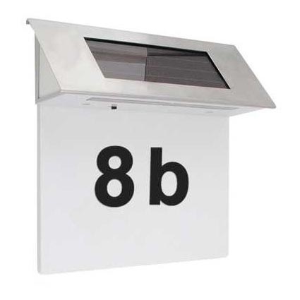 LED Solarna hišna številka 600 mAh