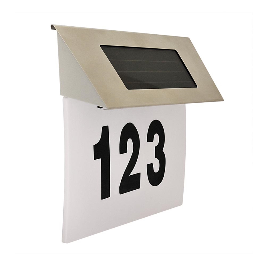 LED Solarna hišna številka LED/1,2V 200 mAh IP44
