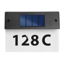 LED Solarna hišna številka LED/1,2V/600 mAh IP44
