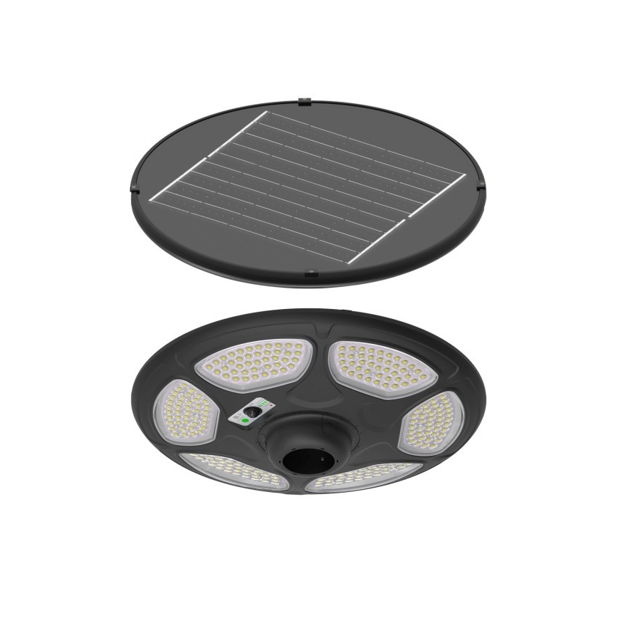 LED solarná lampa na ulici se senzorom SOLSUMI LED/25W/3,2V IP54 25000 mAh + daljinski upravljač