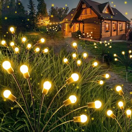 LED Solarna okrasna svetilka 6xLED/1,2V 3000K 73 cm IP44