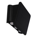 LED Solarna stenska svetilka ALF LED/4W/1300 mAh 3000K IP54 črna