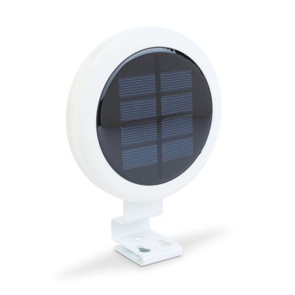 LED solarna stenska svetilka LED/1,2V 1000 mAh IP44 bela