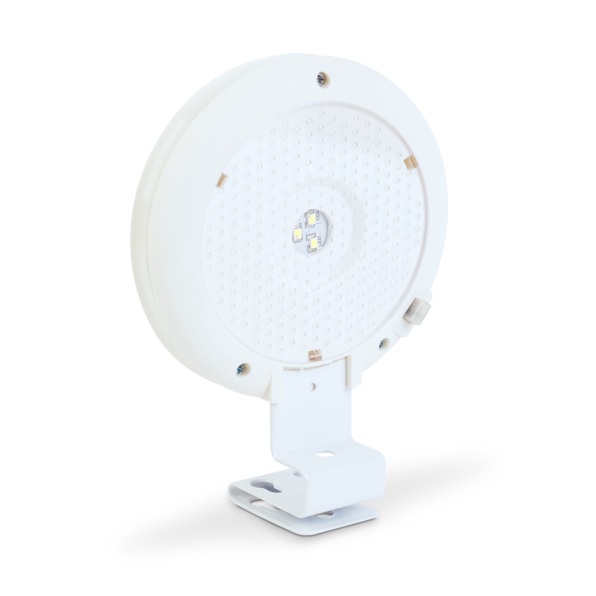 LED solarna stenska svetilka LED/1,2V 1000 mAh IP44 bela