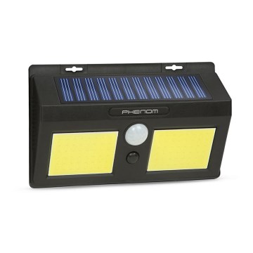 LED Solarna stenska svetilka s senzorjem 2xLED/2,5W/5,5V IP65