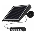 LED solarna stenska svetilka s senzorjem gibanja in mraka LED/8W/3,7V 4000 mAh 4000K IP65