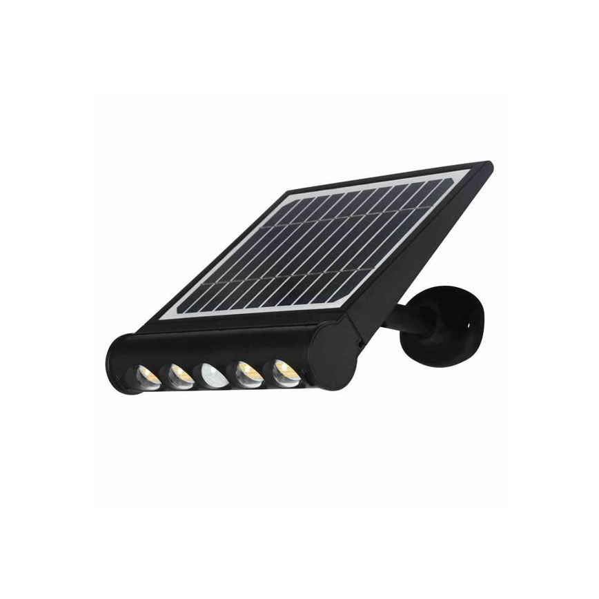 LED solarna stenska svetilka s senzorjem gibanja in mraka LED/8W/3,7V 4000 mAh 4000K IP65