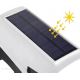 LED Solar maketa bezpečnostní kamery s senzorjem KAMERA LED/1W/3,7V IP44 + Daljinski upravljalnik