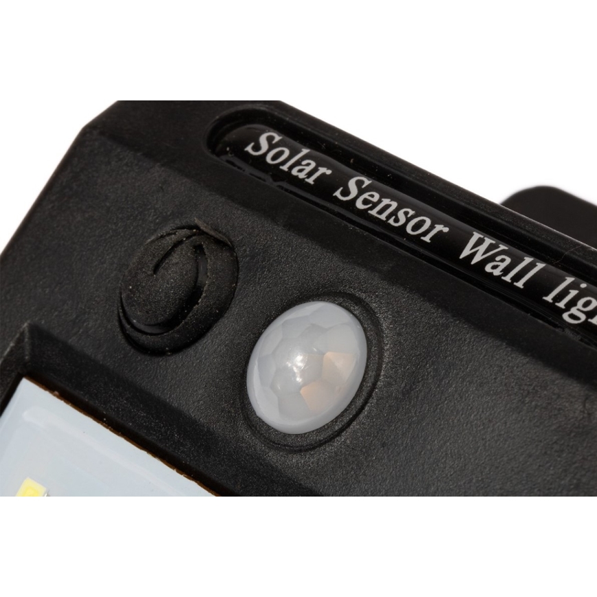LED Solarna stenska svetilka s senzorjem LED/0,55W/3,7V 1200 mAh IP65