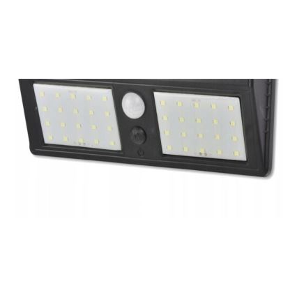 LED Solarna stenska svetilka s senzorjem LED/1,2W/3,7V 2400 mAh IP54