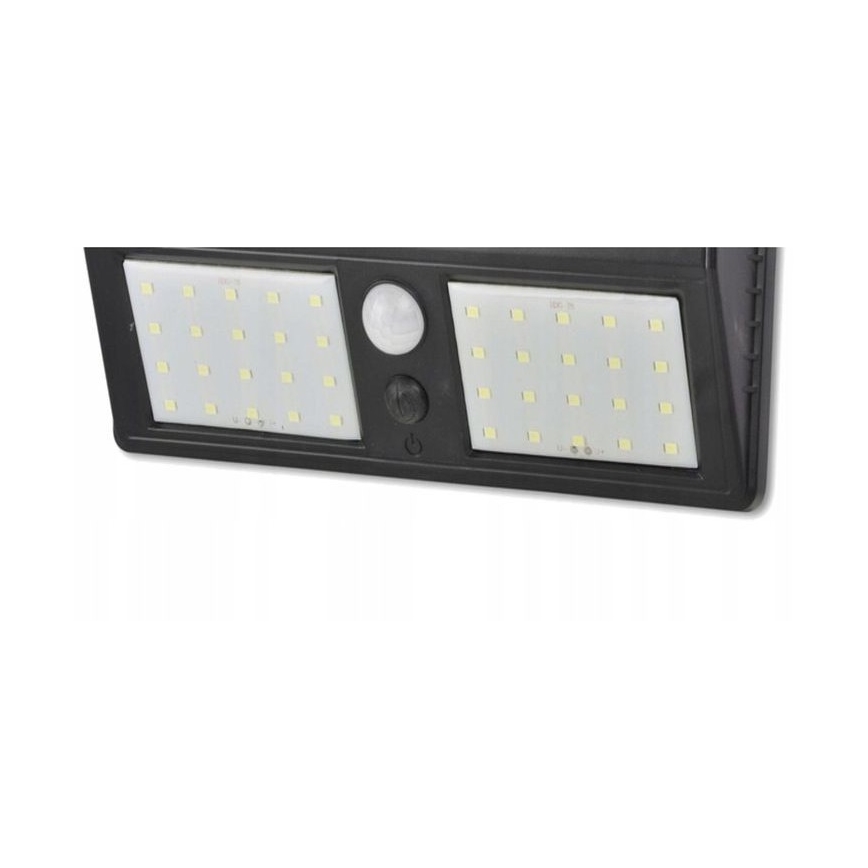 LED Solarna stenska svetilka s senzorjem LED/1,2W/3,7V 2400 mAh IP54