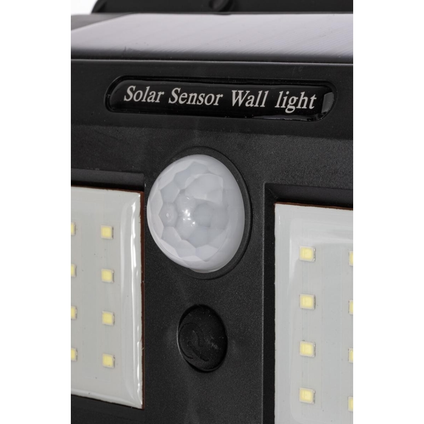 LED Solarna stenska svetilka s senzorjem LED/1,2W/3,7V 2400 mAh IP54