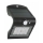 LED Solarna stenska svetilka s senzorjem LED/1,5W/3,7V 1200 mAh IP65