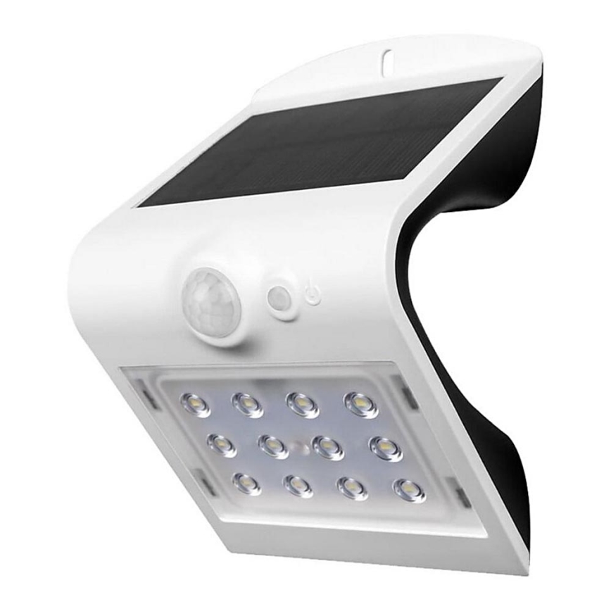 LED Solarna stenska svetilka s senzorjem LED/1.5W/3,7V IP65 1200 mAh