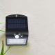 LED Solarna stenska svetilka s senzorjem LED/1.5W/3,7V IP65
