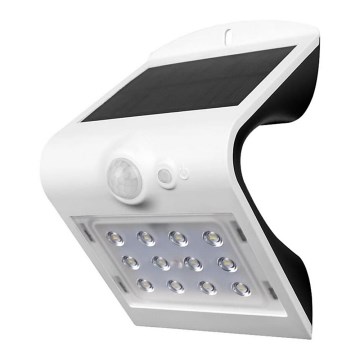 LED Solarna stenska svetilka s senzorjem LED/1.5W/3,7V IP65