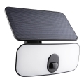 LED solarna stenska svetilka s senzorjem LED/13W/3,7V 4000K IP65 400 mAh