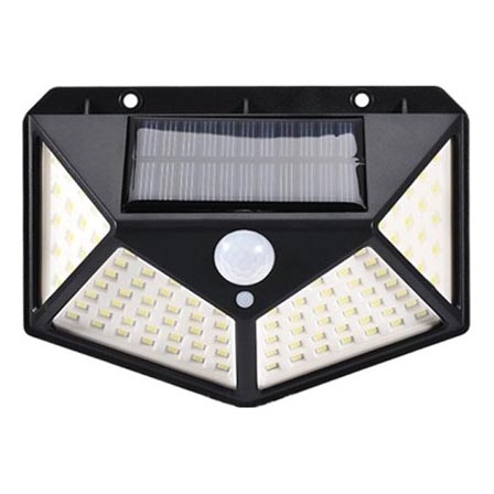 LED Solarna stenska svetilka s senzorjem LED/1W/3,7V 6500K IP44