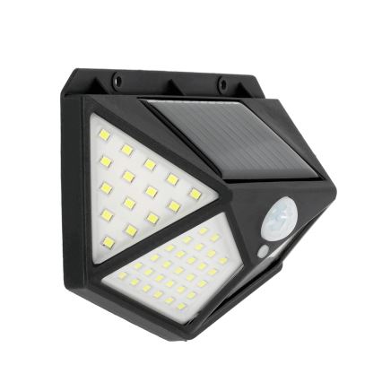 LED Solarna stenska svetilka s senzorjem LED/1W/3,7V 6500K IP44