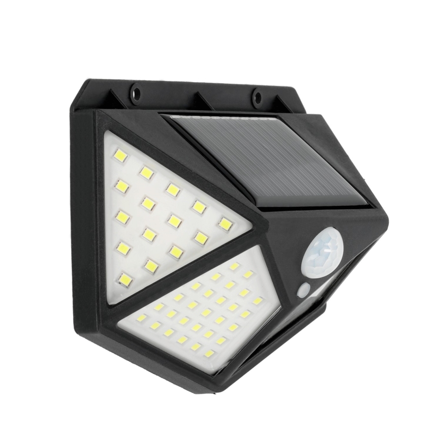 LED Solarna stenska svetilka s senzorjem LED/1W/3,7V 6500K IP44