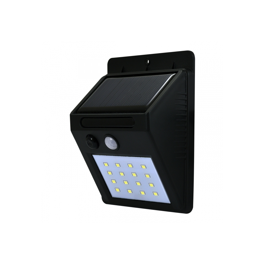LED Solarna stenska svetilka s senzorjem LED/2,2W/3,7V 2200 mAh IP44