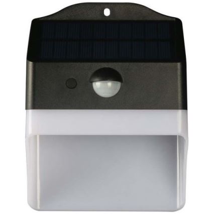 LED Solarna stenska svetilka s senzorjem LED/2W/3,7V 4000K IP65