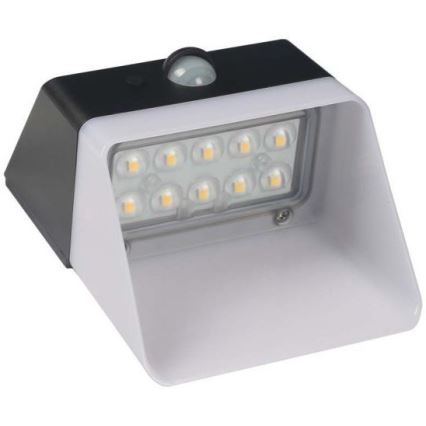 LED Solarna stenska svetilka s senzorjem LED/2W/3,7V 4000K IP65