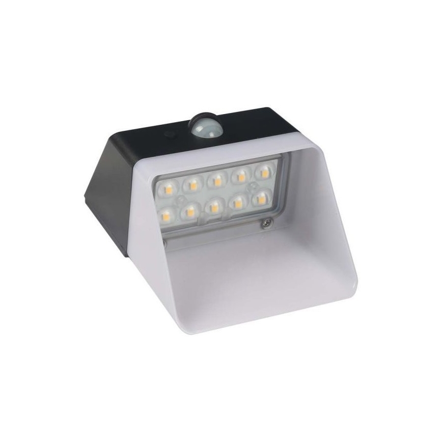 LED Solarna stenska svetilka s senzorjem LED/2W/3,7V 4000K IP65