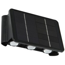 LED Solarna stenska svetilka s senzorjem LED/2W/5V IP54