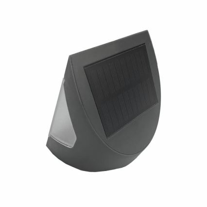 Solarno LED stensko svetilo s senzorjem LED/3W/3,7V 3000/4000K 1200 mAh IP54 antracitno