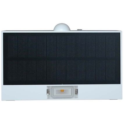 LED Solarna stenska svetilka s senzorjem LED/3W/3,7V 3000K/4000K IP65 bela