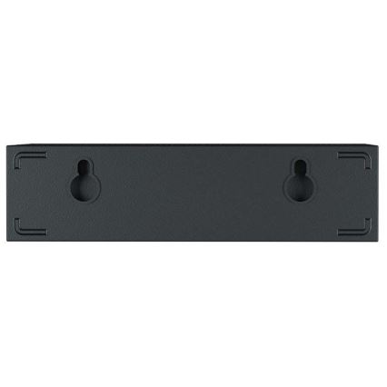 LED Solarna stenska svetilka s senzorjem LED/3W/3,7V 3000K/4000K IP65 1200 mAh črna