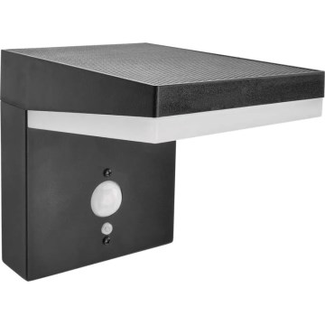 LED Solarna stenska svetilka s senzorjem LED/4,4W/3,7V 2200 mAh IP44