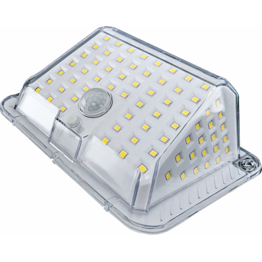 LED Solarna stenska svetilka s senzorjem LED/5W/3,7V 1200 mAh IP44